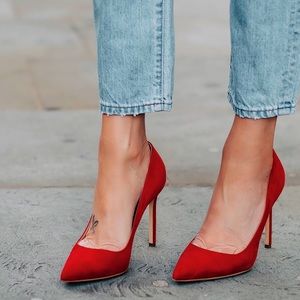 Red Heels - Who What Wear - Size 8.5